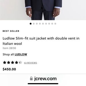 Beautiful New JCrew suit jacket